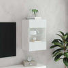 Camerina TV Wall Cabinet with White 40x30x60.5 ,TV Wall Cabinets,Wall R4Y7