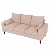 Modern L-Shaped Corner Sofa 2 3 Seater Armchair Couch With Footstool