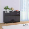 Sideboard Cabinet Cupboard Unit Storage Furniture With 2 Drawers & 2/3 Doors UK