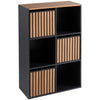 Storage Cube 6 Shelf Bookcase Wooden Display Unit Organiser Furniture