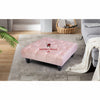 Square Coffee Table Chesterfield Upholstered Footstool Pouffe Foot Stool Seat