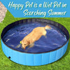 Foldable Pool Portable Paddling Bath For Dog For Kids. XXL:160cm x 30cm UK