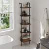 Large Capacity Home Storage Shelves 5-layer Industrial Floating Shelf Shelving