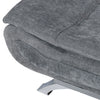 3 Seaters Fabric Sofa Bed Recliner Chair Sleeper Sofa Bed Couch Chair w/Cushion