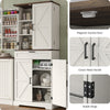 72'' Kitchen Cupboard Pantry Cabinet, Tall Storage Cabinet with Doors and Drawer