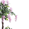 Artificial Pink Wisteria Flower Tree Potted Fake House Plant Home Outdoor Décor