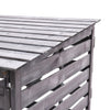 Large Outdoor Wheelie Bin Storage Double Shed Wooden Dustbin Rubbish Screen Grey