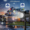 Newest LED Moving Laser Projector Light Snowflake Outdoor Lamp UK