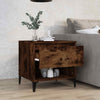 Side Table Smoked Oak 50x46x50 cm Engineered Wood NEW