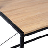 Computer Table Home Office Student Working Study Writing Desk with Bookshelf MDF