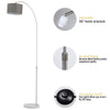 Modern Floor Lamp Adjustable Height Freestanding Metal Light Reading Light