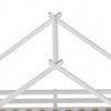 Kids Playhouse Platform Children Kid Treehouse Bed Frame Solid Wooden Bed Canopy