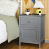 2-Tier Nightstand Modern Sofa Side Table Bedroom End Table Accent Side Table