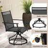 Patio Swivel Dining Chairs Set of 2 Patio Chairs Outdoor Bistro Chairs