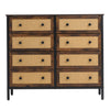 3/4/5/6/8 Drawer Chest of Drawers Dresser Bedside Storage Organizer Unit Bedroom