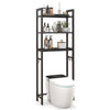 3-Tier Over-The-Toilet Storage Shelf Space Saving Metal Bathroom Organizer