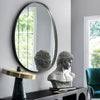 Wall Mounted Framed Mirror Vanity Makeup Bedroom Glass Dressing Mirror Shaped