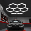 Led Hexagon Lights Customize 7 Grid System Honeycomb Light for Garage Home Lamp