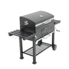 Rectangle BBQ Barbecue Steel Charcoal Grill Outdoor Patio Garden Smoker Wheeled