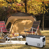 36L Camping Dual Zones Frost Fridge/Freezer Portable Cool Box for Car Camper Van