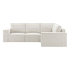 Dusk Brooklyn Small Right Hand L-Shape Sofa Ivory RRP £1999
