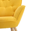 Occasional Wingback Sofa Chair Living Room Lounge Seat Linen Single Armchair