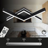LED Ceiling Light Chandelier Lamp RGB Dimmable CCT Remote Control 18W Gaming