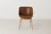 Swyft Dining Chair 04 - Maple Leather - Set of 2 RRP £399