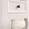Wooden Bedside Cabinet Table Nitghtstands Set of 2 w/ Storage Drawer Cupboard