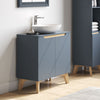 Grey Bathroom Under Sink Cabinet Basin Storage Cupboard Vanity Unit Furniture