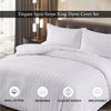 Luxury Duvet Cover SET Stripe Quilt Covers Bedding Sets Single Double King Size