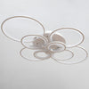 Ring Geometric Design Flush Mount Lighting Fixture Home Ceiling Light Chandelier