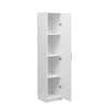 Storage Cabinet Unit Office Filing Cupboard Beech 2-Door 3 Locking 3 Shelf Wood