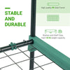 Garden Compact Walk In Greenhouse Frame Shelves Reinforced Cover Cold Frame New