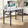 Foldable Wooden Computer Desk Home Office Writing Study Table PC Workstation