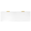 Modern White Chest of Drawers Wide Bedroom Furniture Storage Bedside 6 Drawers