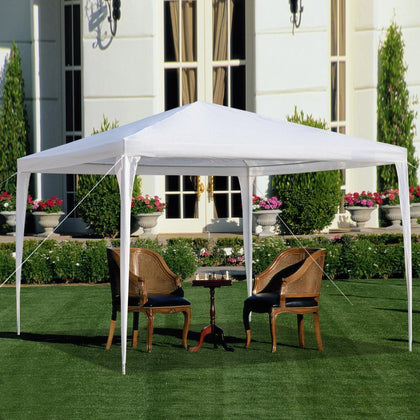 3X3M Garden Patio Gazebo Wedding Party Tent Canopy Sun Shade Outdoor Marquee UK