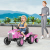 12V Kids Ride On Tractor 2-in-1 Toddlers Electric Toy Car with Remote Control