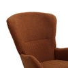 Sherpa Fleece Wing Back Armchair Rocking Sofa Lounge Chair Recliner Rocker Chair