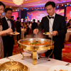 8L Gold Stainless Steel Chafing Dish With Hook Up,Buffet Server Food Warmer