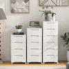 Movable Storage Organizer Unit Storage Cart Storage Cart Container 7 Drawers