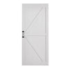 Sliding Barn Door Closet for Single Wood Door 6-7FT / Door with Track Kit Use