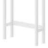 Bathroom Storage Shelf Over Toilet, 60x20x170cm, White Cabinet Unit