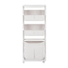 Rolling Laundry Sorter Cart Washing Basket Clothes Hamper Storage Bin On Wheels