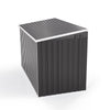 Galvanised Outdoor Garden Shed Pent Roof Bike Storage Yard Store Tool Shed House