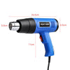 2000W Electric Heat Gun Hot Air Gun Remove Paint Varnish Adhesives Shrink Wrap