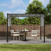 Outdoor Pergola Garden Awning Gazebo Canopy Party Barbecue Shelter Furniture