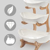 Fruit Basket Bowl 3 Tier Serving Holder Vegetable Snacks Storage Display Stand