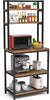 Kitchen Baker’s Rack, Large 5-Tier Microwave Oven Stand Organizer, Industrial Ut