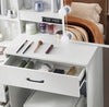LED Mirror Dressing Table with Stool Set Makeup Desk Vanity Table Lights